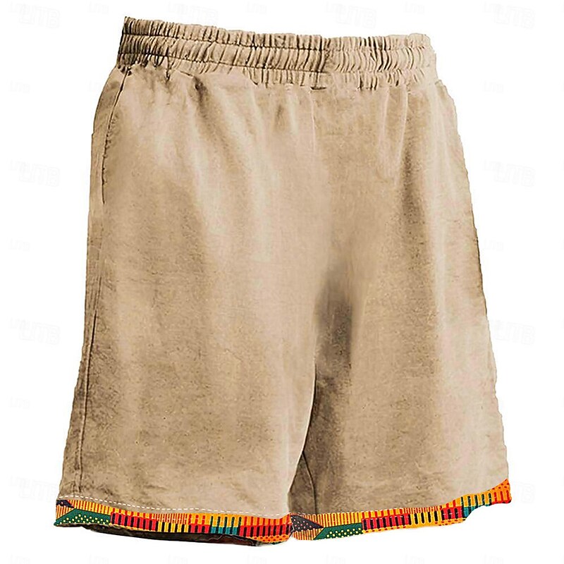 Men's Sun Indian Culture Swim Trunks Swim Shorts Board Shorts Mid Waist Hawaiian Ethnic Style Casual Holiday Beach Drawstring with Mesh lining Elastic Waist Designer Clothing Apparel2