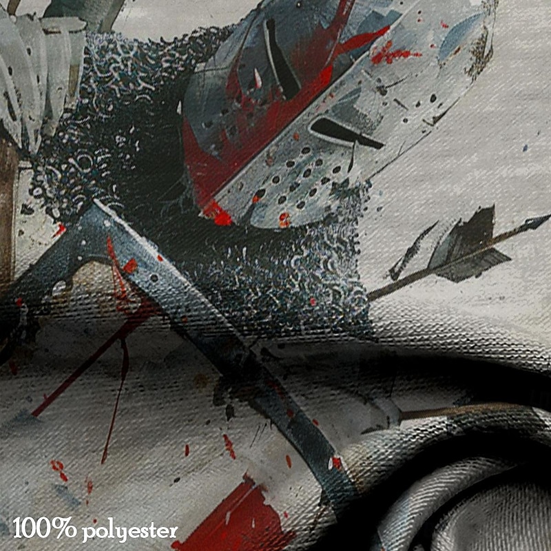 Men's Graphic Dragon Templar Cross Knights Templar T Shirt T shirt 3D Print Crew Neck Shirt Fashion Religious Athleisure Street Sports Outdoor Black White Blue Summer Spring Clothing Apparel S M L XL3