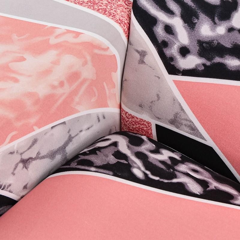 Sofa Cover Elastic Sofa Slipcover Geometric Floral Series Printed Pattern Furniture Protector L-Shaped for Bedroom Office Living Room Home Decor 8