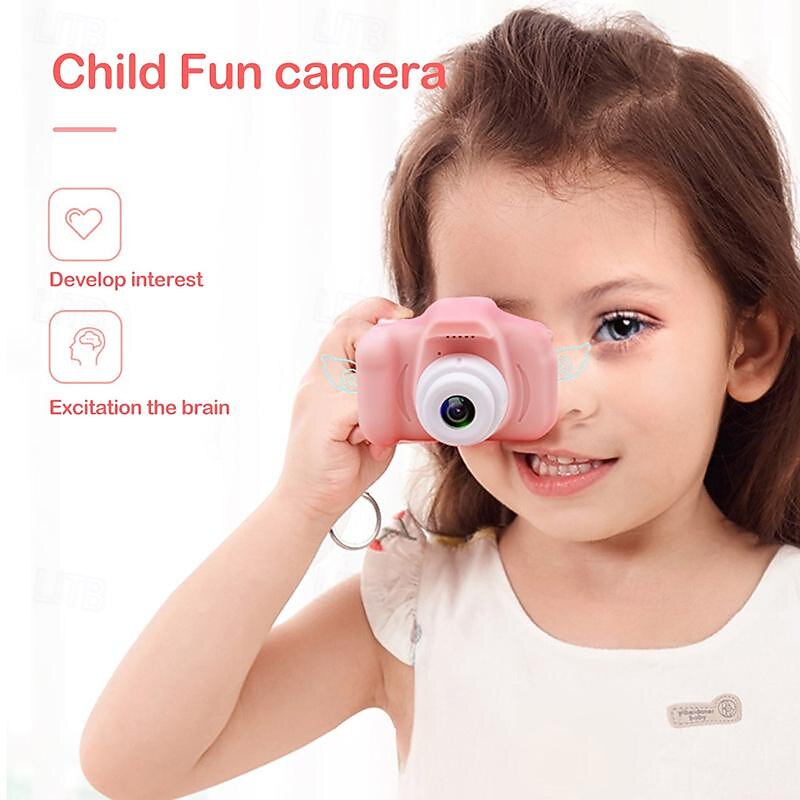 Kids Camera Birthday for Girls and Boys Kids Toys for 3 4 5 6 7 8 Year Old  Digital Video Selfie Cameras for Toddler with 32GB SD Card Pink4