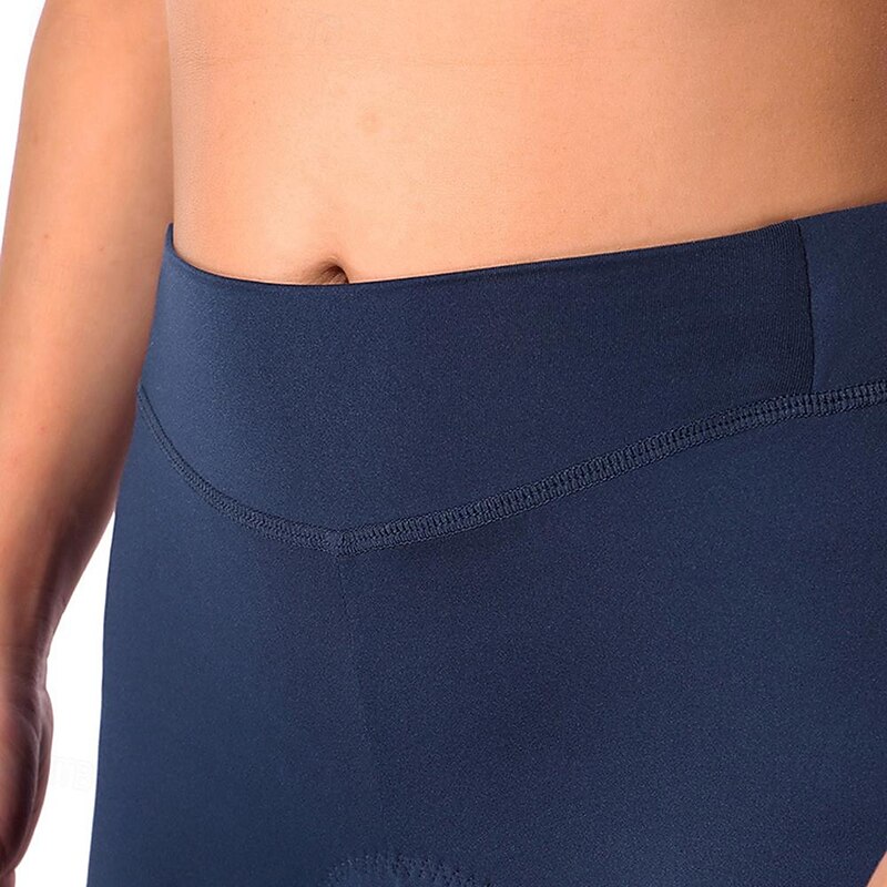 Women's Solid Color Cycling Shorts Bike Shorts Bike Shorts Sports 3D Pad Quick Dry High Elasticity Comfortable Black Navy Blue Clothing Apparel Bike Wear3
