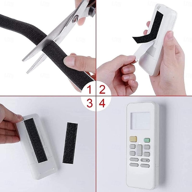 Adhesive Hook and Loop Mosquito Net for Windows Self Tape Velcro Tapes Mosquito Net Tape Mounting Tape for Office Multipurpose3