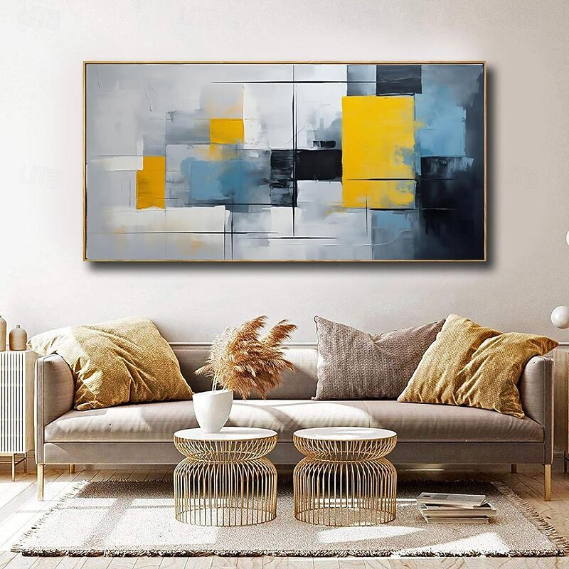 Handmade Oil Painting Canvas Wall Art Decoration Modern Abstract for Living Room Home Decor Rolled Frameless Unstretched Painting4