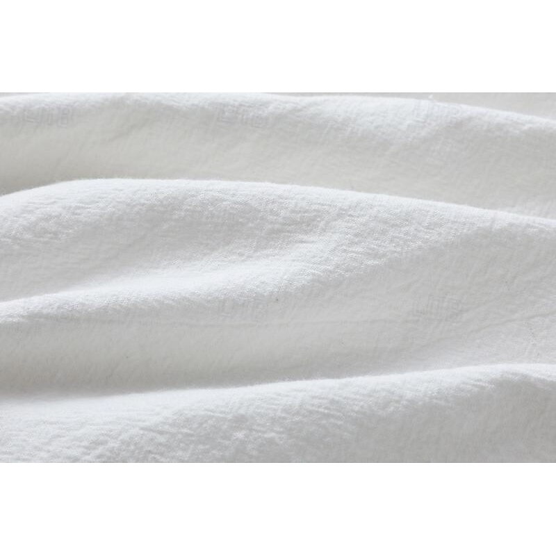 Women's Mini Dress White Dress Graduation Dress Cotton Linen Dress Sundress Basic Casual Vacation Daily Date Regular Fit Plain Sleeveless Crew Neck Black White Pink Blue Summer Spring4