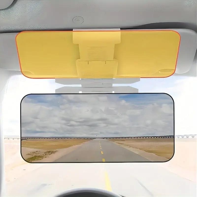 2 In 1 For Day And Night Anti Glare Anti Strong Light Sun Visor For Car Driver Anti Snow Reflective Anti High Beam