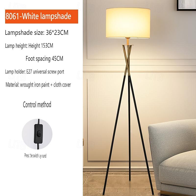Floor Lamp Modern Contemporary / Nordic Style For Study Room / Office / Indoor Metal 220V / 110V White3
