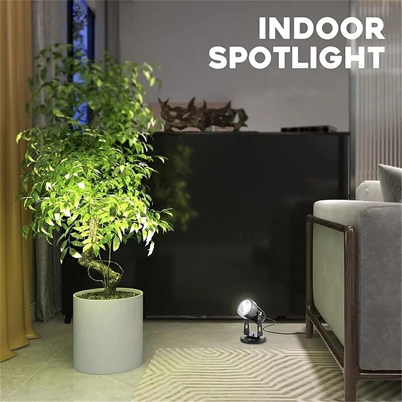 LED Spot Light USB Interface Dimming Color Adjustment Timed Spotlight Warm Light White Light Neutral Light Projection Light Indoor Plant Lighting Decoration Atmosphere Light Plant Landscape Decoration Light 1pc3