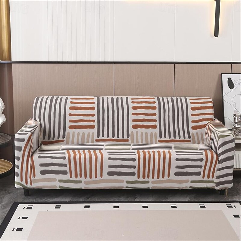 Printed Sofa Cover Living Room Sofa Seat Cover Super Soft and Thick Elastic Furniture Seat Cushion Protection Cover Living Room4