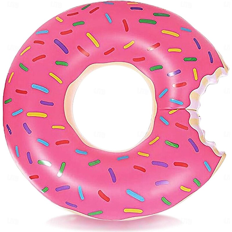 2 PACK Donut Pool Floats Donut Pool Floatie Donut Tube Pool Doughnut Pool Float Donut Inflatables Doughnut Inner Tube Doughnut Pool Floatie Donut Pool Ring Donut Swimming Ring for Beach Pool3