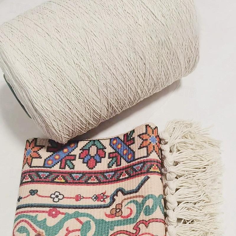 Woven Bohemian Mandala Doormat Kitchen Mat Floor Mat Non-Slip Area Rug Oil Proof Rug Indoor Outdoor Mat Bedroom Decor Bathroom Mat Entrance Rug3