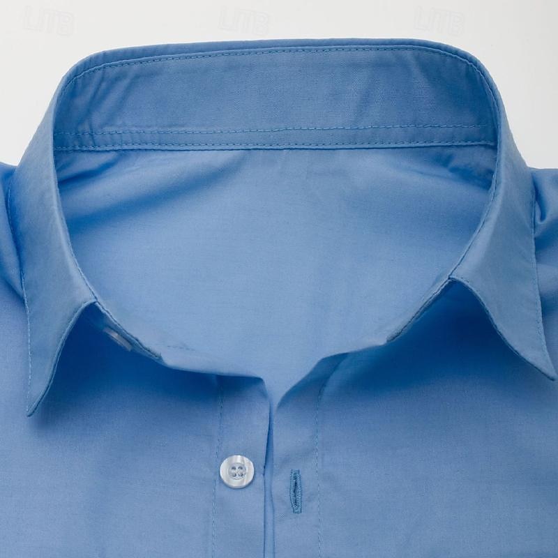 Men's Shirt Summer Shirt Beach Wear Button Up Shirt Casual Shirt Black White Yellow Blue Dark Green Short Sleeve Solid Color Lapel Daily Vacation Pocket Clothing Apparel Fashion Casual Comfortable3