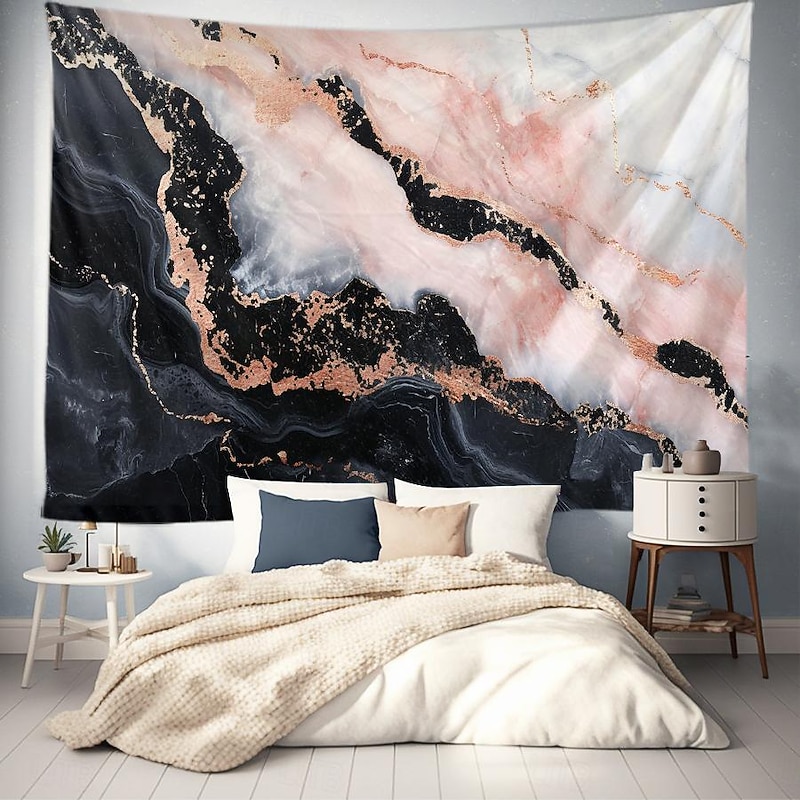 Colorful Marble Large Wall Tapestry Texture Abstract Geometric Home Decoration Wall Background Tapestry Room Background Cloth 17