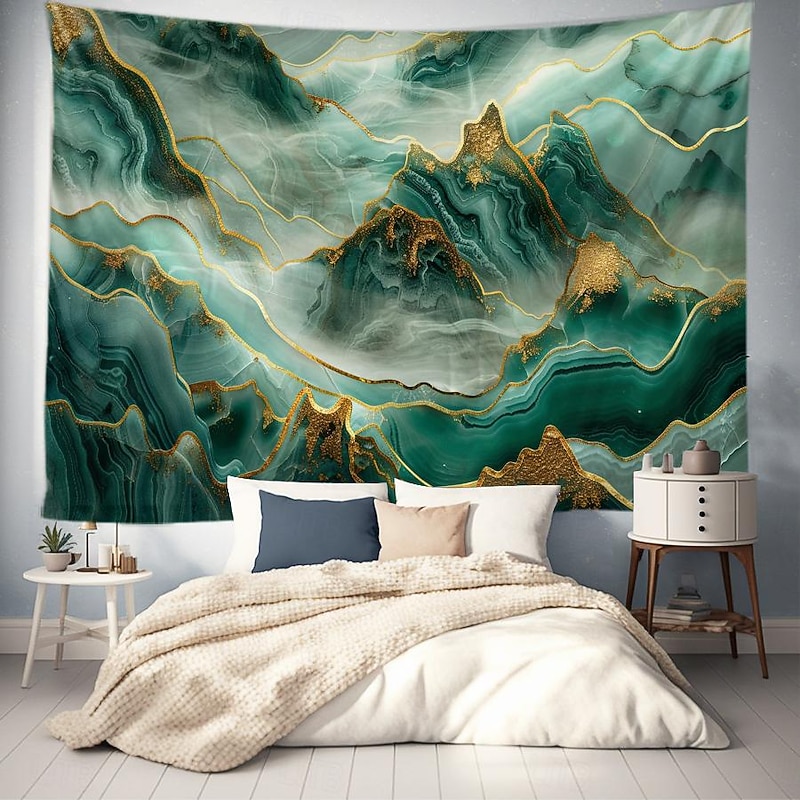 Colorful Marble Large Wall Tapestry Texture Abstract Geometric Home Decoration Wall Background Tapestry Room Background Cloth 31