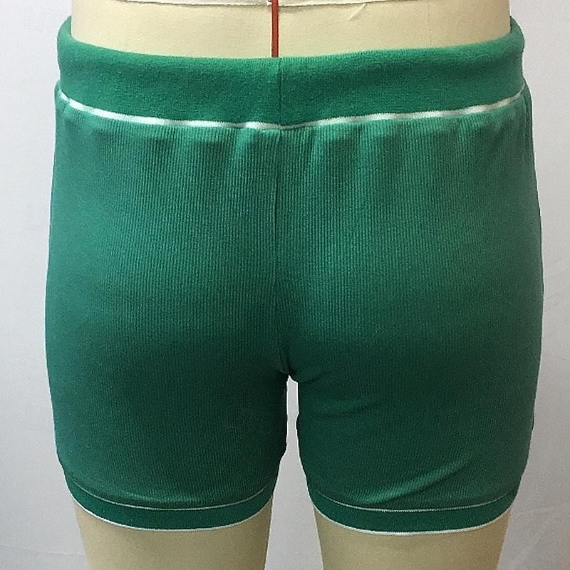 Men's Sweat Shorts Shorts Bermuda shorts Drawstring Elastic Waist Color Block Plain Comfort Sports Short Yoga Daily Fashion Athleisure Green Micro-elastic3