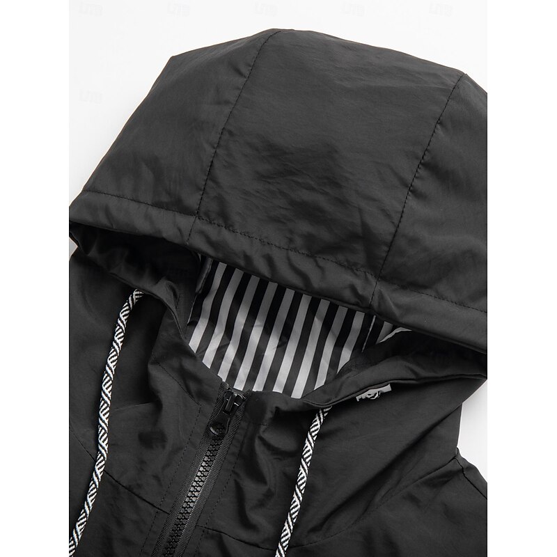 Women's Hiking Raincoat Raincoat Outdoor Waterproof Quick Dry Lightweight Jacket Camping / Hiking / Caving Traveling Black Yellow Pink Red Blue4