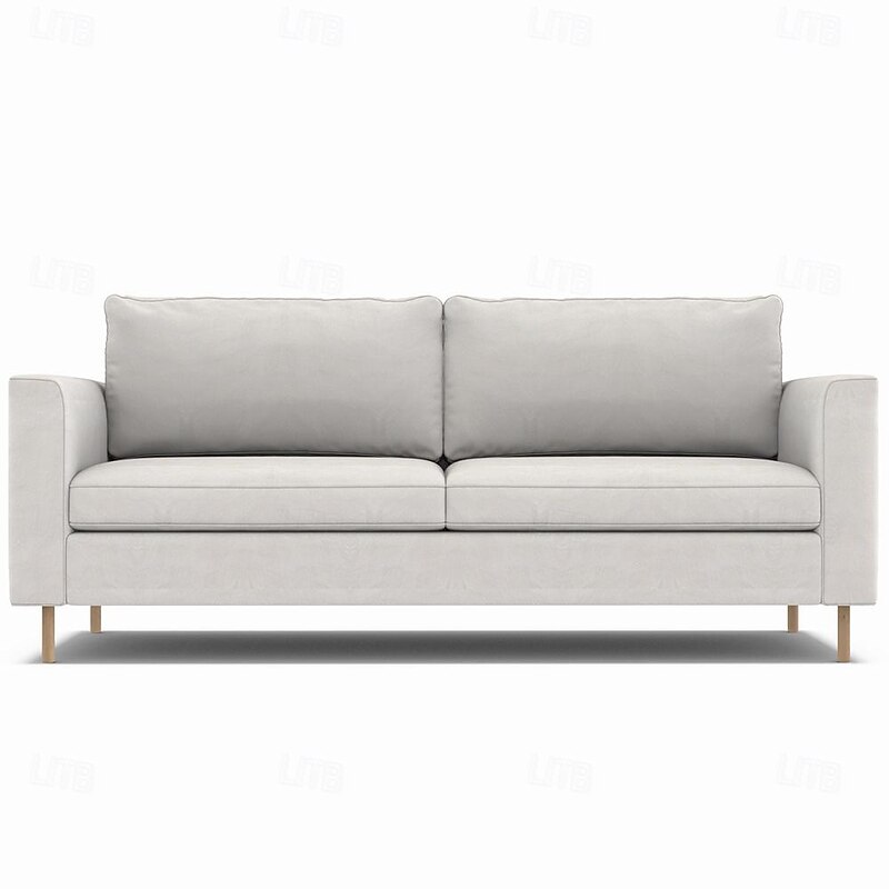 Velvet Sofa Cover 2-Seat 3-Seat Solid Color Quilted Velvet Slipcovers  PARcover LITB PRIME cover3