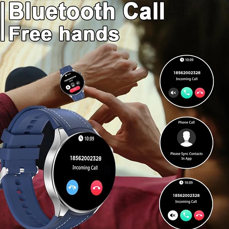 2024 New Watch X Smart Watch For  Trajectory Compass NFC Watches AMOLED 466*466 HD Screen Bluetooth Call Men Smartwatch3
