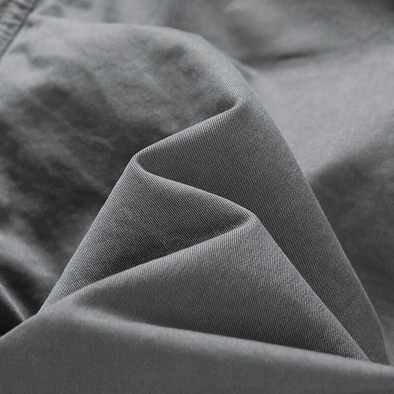 Men's Cargo Shorts Shorts Hiking Shorts Buttons Drawstring Elastic Waist Plain Wearable Short Outdoor Daily Camping & Hiking Fashion Classic Black Army Green4