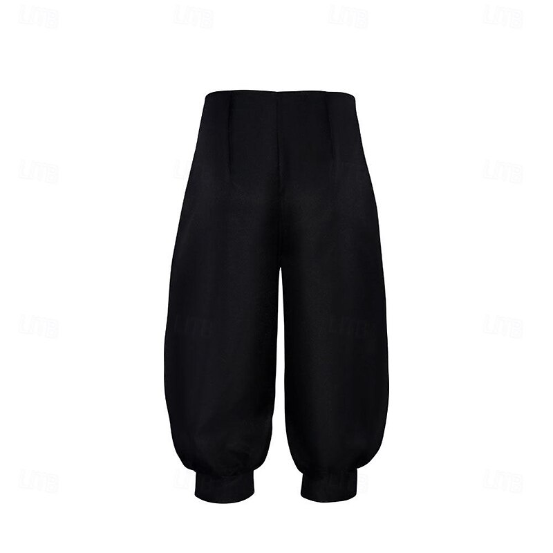 Retro Vintage Medieval 17th Century Masquerade Pirate Pants Pirate Viking Fancy Dress Men's Celtic Pirate Halloween Carnival Masquerade Party / Evening Adults' Pants4