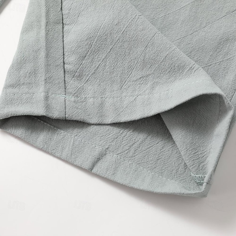 Men's Summer Pants Elastic Waist Letter Graphic Prints Comfort Full Length Outdoor Streetwear Vacation Hawaiian Black White Micro-elastic2