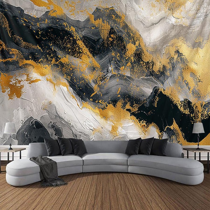 Colorful Marble Large Wall Tapestry Texture Abstract Geometric Home Decoration Wall Background Tapestry Room Background Cloth 36