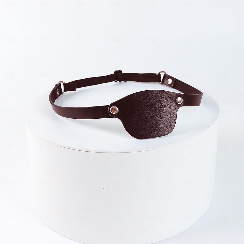 Medieval Renaissance Mask Eye Patch Pirate Viking Fancy Dress Unisex Pirate Halloween Carnival Performance Party LARP Adults' Eye Mask4