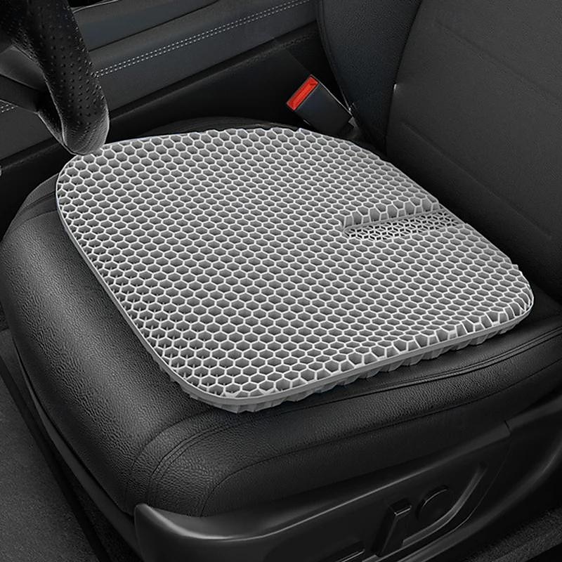 FYAUTOPER Car honeycomb gel cushion summer cool pad Single car pad silicone breathable ice pad butt pad summer truck seat pad