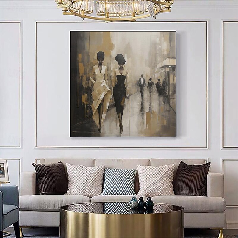 Oil Painting Handmade Hand Painted Wall Art Abstract PeopleCanvas Painting Home Decoration Decor No Frame Painting Only3