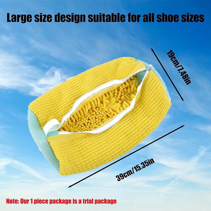 Shoe Washing Bag for Washing Machine, Laundry Shoe Bag For Washer And Dryer, Reusable Shoe Washing Bag for All Shoe Types And Sizes4