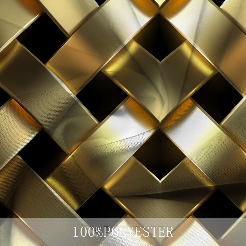 Men's Graphic Geometric Pattern Line Button Up Shirt Printed Shirts Long Sleeve Business Casual Formal Daily Fall Winter Spring & Summer Turndown Collared Shirts Buttons Print Wine Blue Gold3