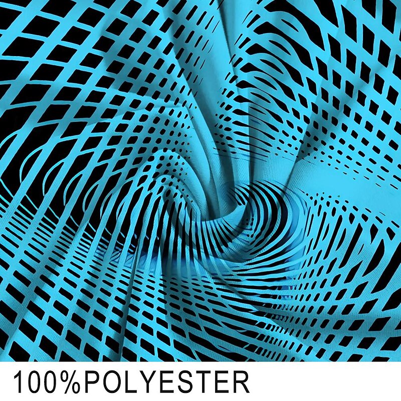 Men's Geometric Pattern Swim Trunks Swim Shorts Board Shorts Mid Waist Fashion Designer Surfing Holiday Beach Drawstring Pocket Elastic Waist Designer Clothing Apparel3