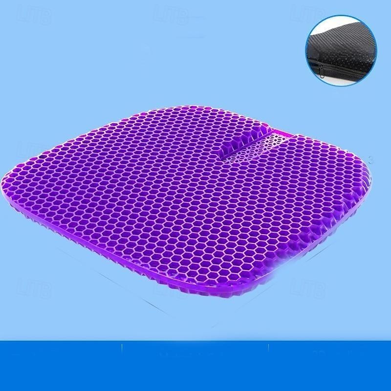 FYAUTOPER Car honeycomb gel cushion summer cool pad Single car pad silicone breathable ice pad butt pad summer truck seat pad3