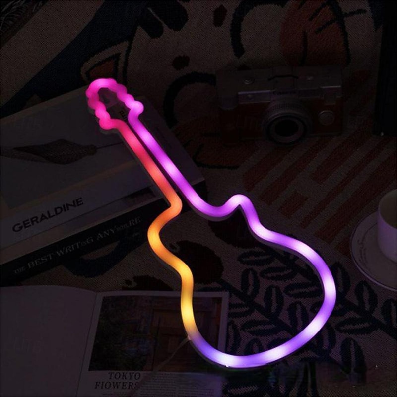 Oktoberfest LED Neon Light with Remote Control, RGB Colorful Bar Sign Light Mood light for Concert Home Decor Bedroom Party Thanksgiving Decorative Lamp3