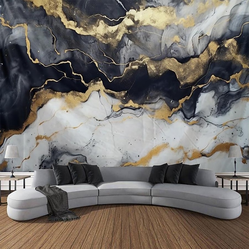 Colorful Marble Large Wall Tapestry Texture Abstract Geometric Home Decoration Wall Background Tapestry Room Background Cloth2