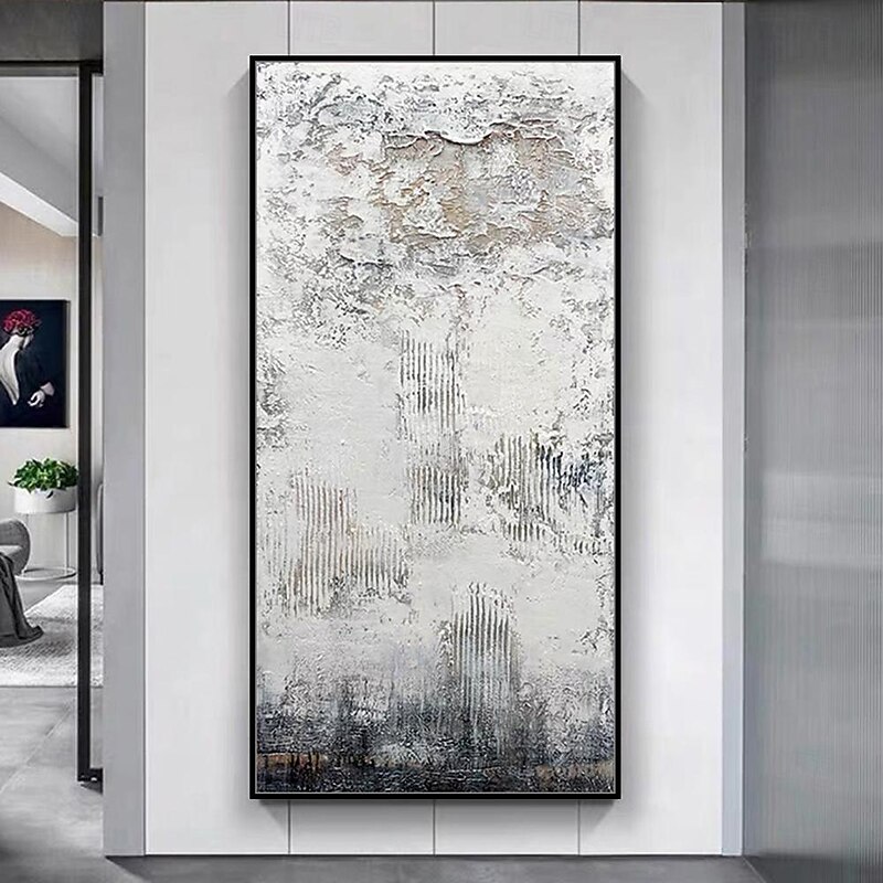 Mintura Handmade Thick Texture Oil Paintings On Canvas Wall Art Decoration Modern Abstract Pictures For Home Decor Rolled Frameless Unstretched Painting2