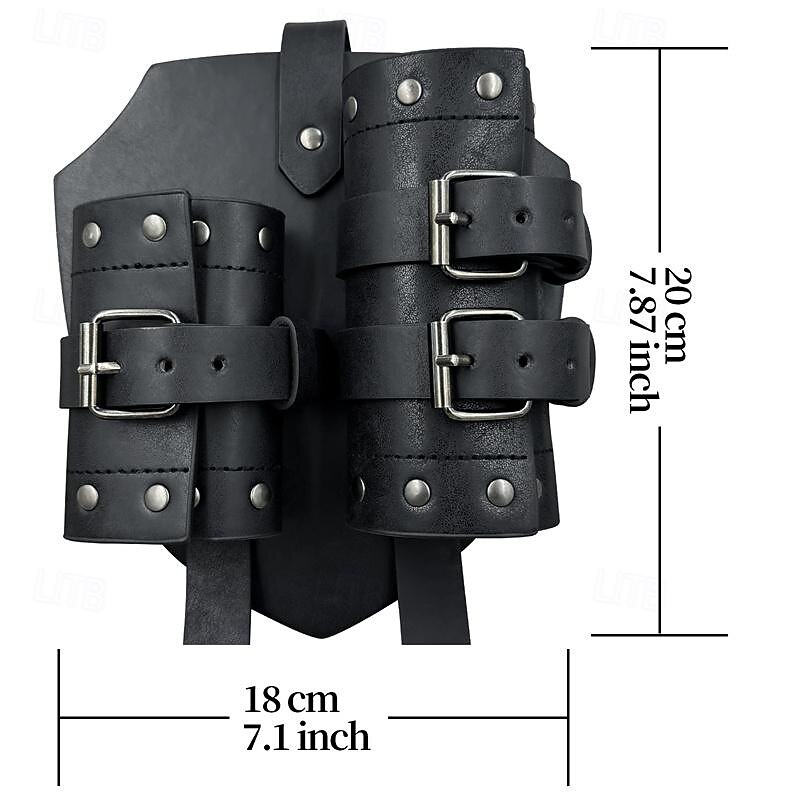 Punk & Gothic Medieval Renaissance Scabbard Sword Holder Sword Frog Celtic Knight Elven Fancy Dress Men's Women's Unisex Celtic Viking Carnival Masquerade Masquerade Renaissance Fair LARP Adults'4