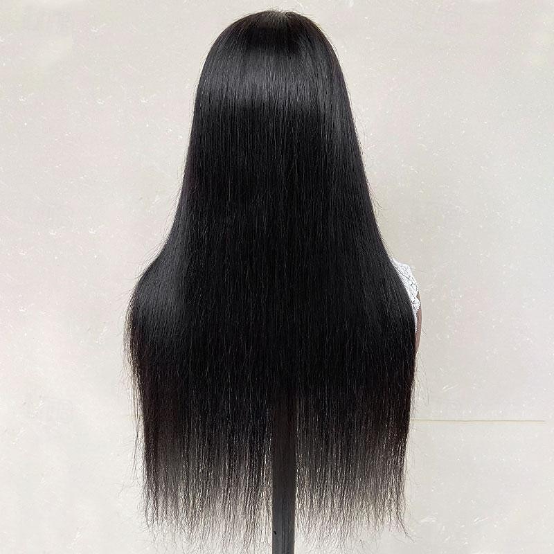 1B/613# Highlights Dyeing Color Human Hair 13x4 Lace Front Wig Straight Hair 150%% Density For Black Women2