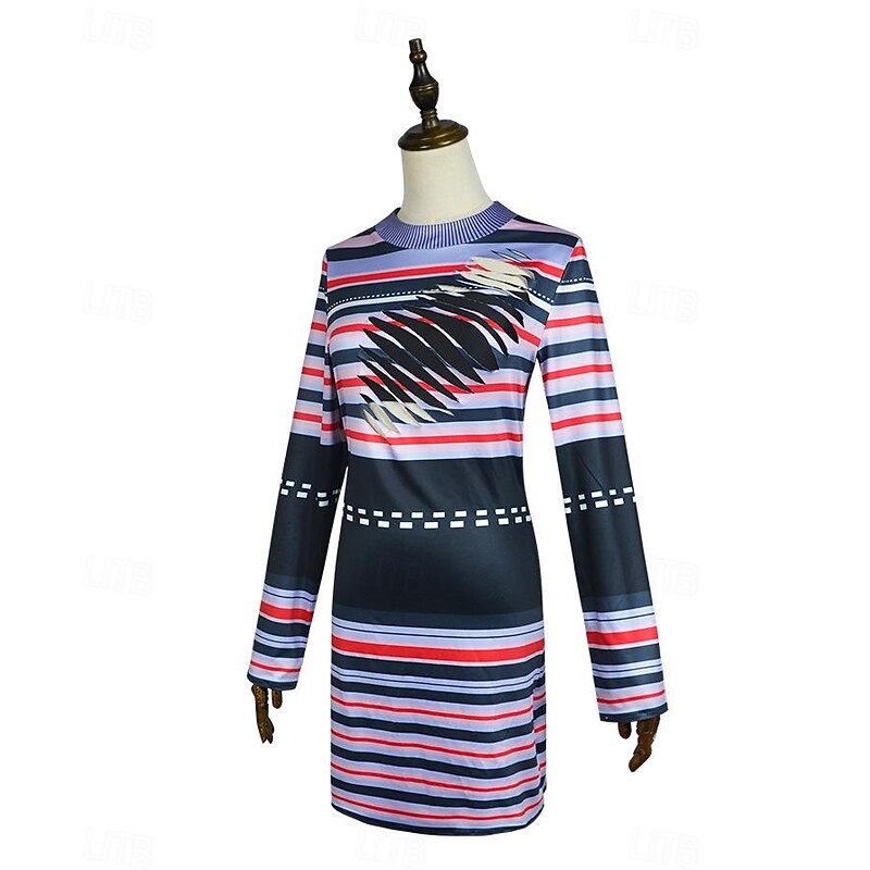 Astrid Halloween Dress Beetlejuice 2 Horror Movie Cosplay Costume Adults' Women's Carnival Dailywear Easy Halloween Costumes Dress Up4