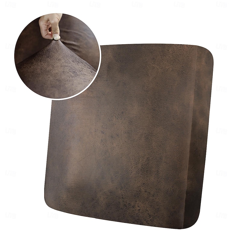 1-Seat Chaise Lounge Cover Hot Stamping PU Leather Embossed Slipcovers3