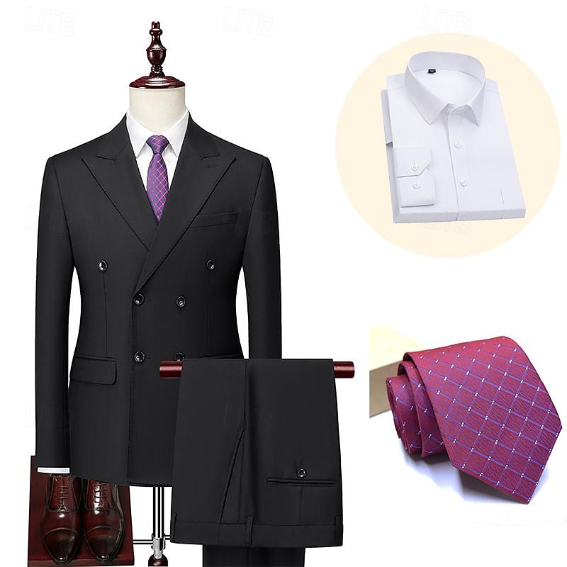 Retro Vintage 1920s Suits & Blazers Gentleman Fancy Dress Men's Masquerade Party / Evening Bachelorette Party Adults' Coat Pants