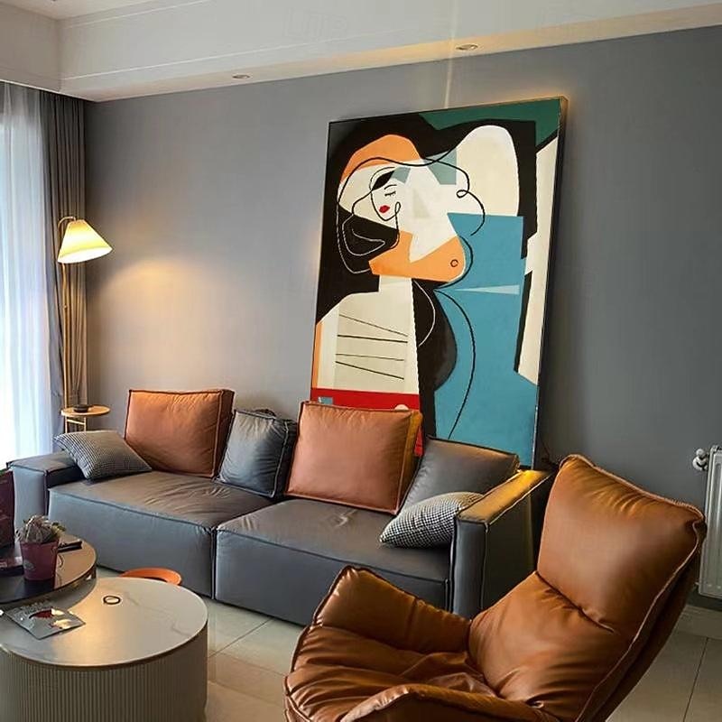 Modern Oil Painting On Canvas hand painted Abstract firgure Oil Painting Hand Painted Large abstract oil painting Wall Art famous painting For Home Decoration picture4