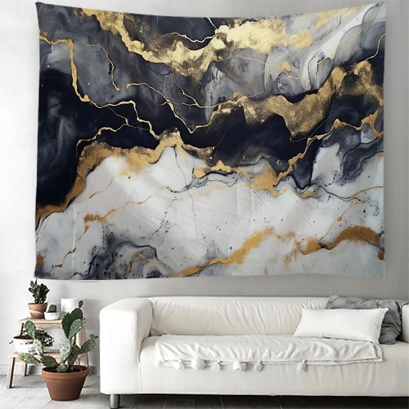 Colorful Marble Large Wall Tapestry Texture Abstract Geometric Home Decoration Wall Background Tapestry Room Background Cloth3