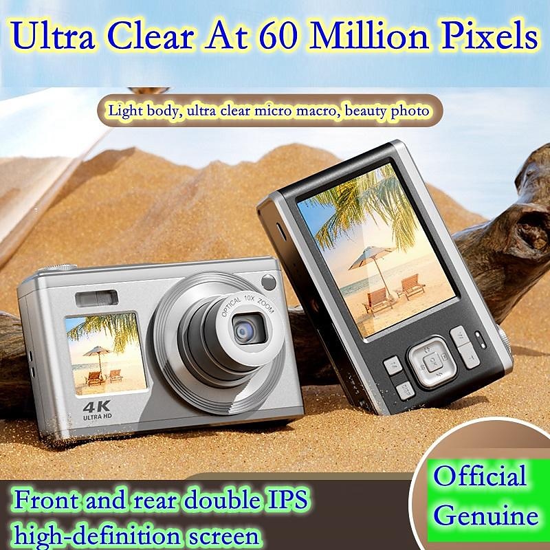 Winait 4k Optical Zoom Digital Camera with Dual Display 60 Mega Pixels Photo Camera 2024 – GBP £91