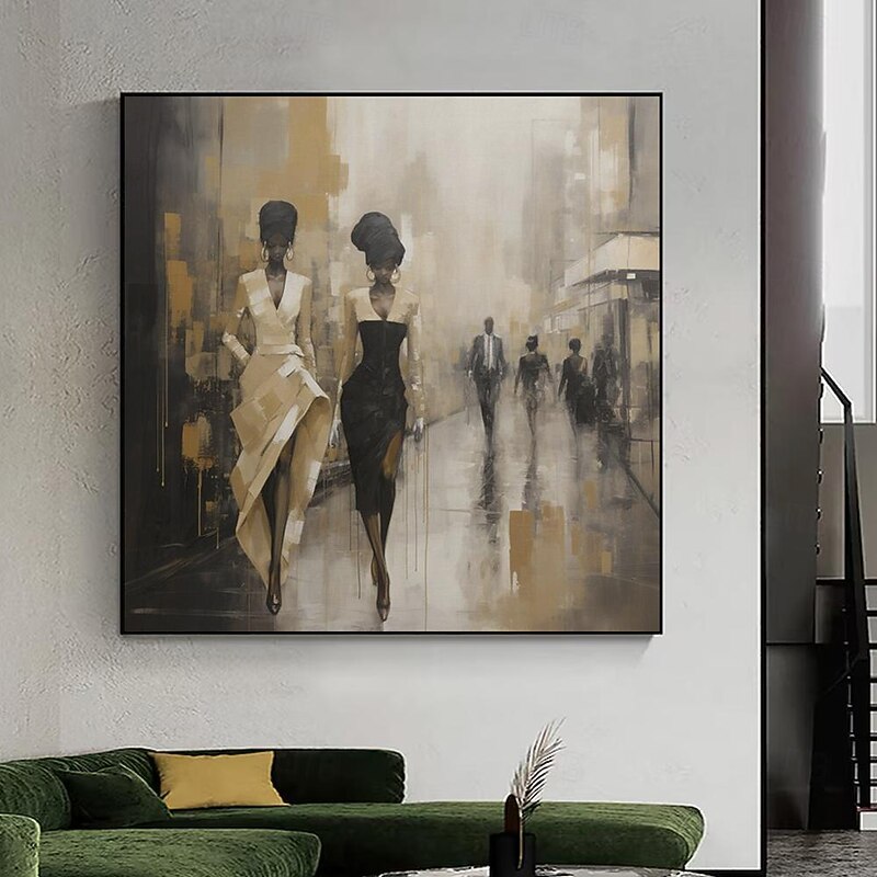 Oil Painting Handmade Hand Painted Wall Art Abstract PeopleCanvas Painting Home Decoration Decor No Frame Painting Only4