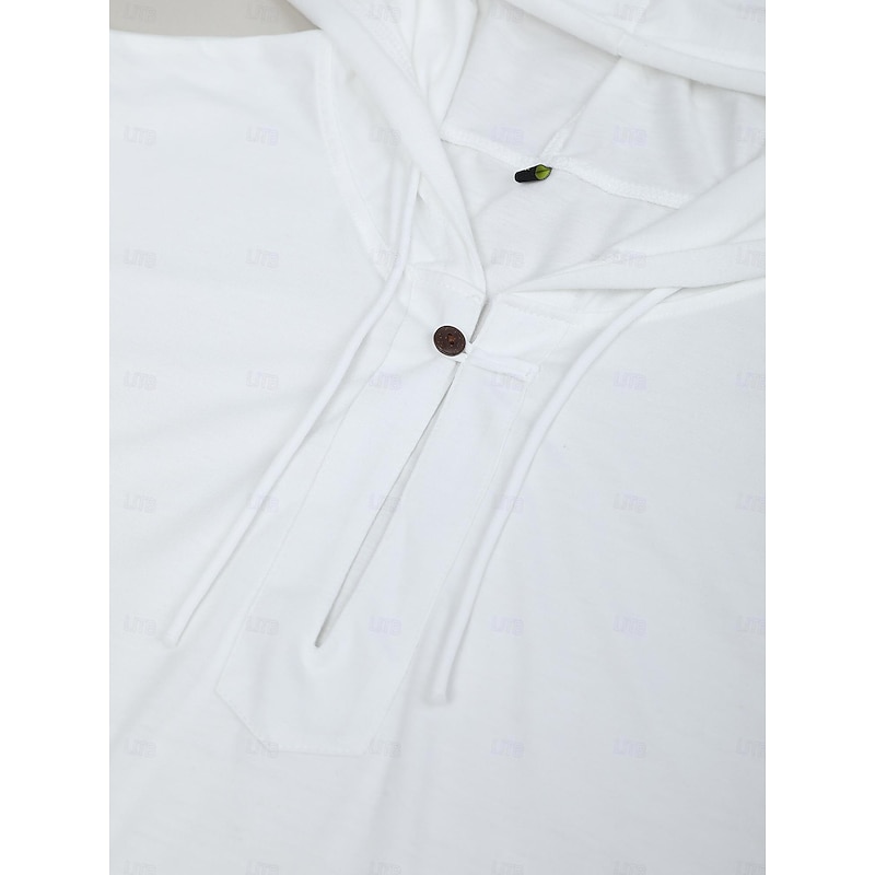 Men's Tank Top Vest Top Undershirt Sleeveless Hooded Summer Plain Fashion Designer Muscle Outdoor Going out Gym Black White Khaki Top Tee for Men3