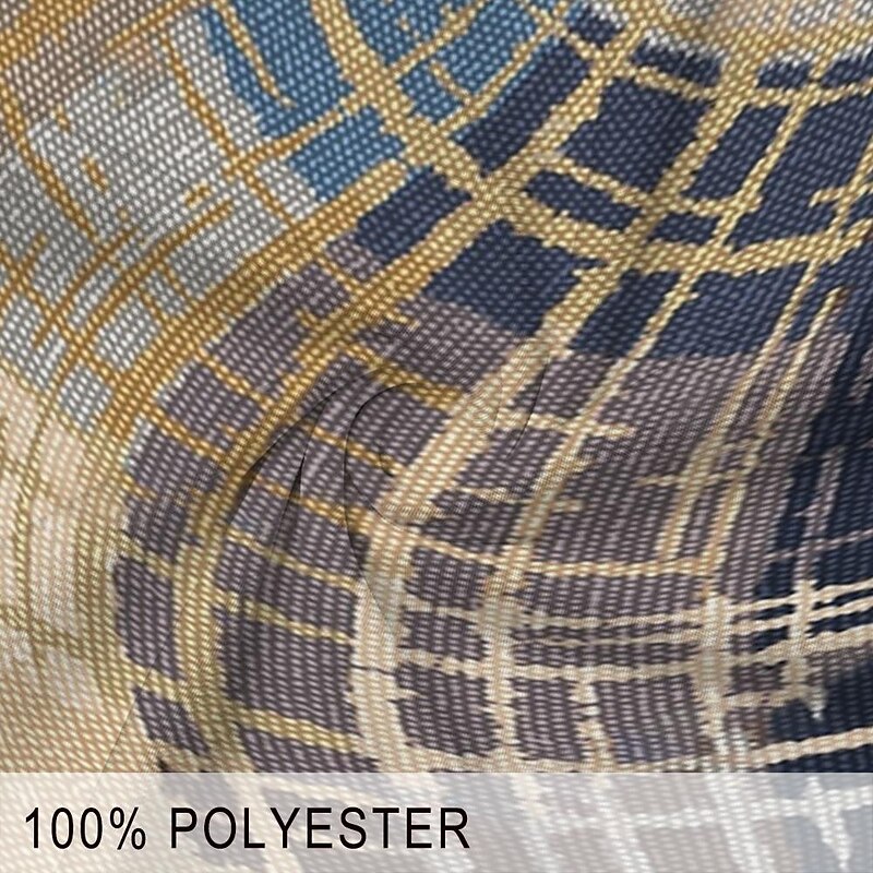 Men's Plaid Color Block Patchwork Dress Pants Mid Waist Formal Casual 3D Print Summer Spring Fall & Winter Yellow3