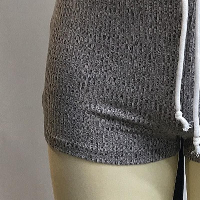 Men's Sweat Shorts Shorts Bermuda shorts Drawstring Elastic Waist Plain Comfort Sports Short Yoga Daily Gym Fashion Athleisure White Light Grey Micro-elastic3