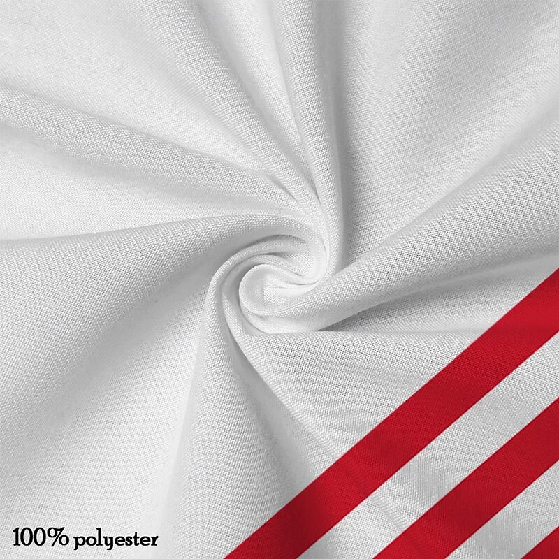 Men's American / USA National Flag Shirt Western Shirt Cowboy Shirt Sleeveless Western Style Outdoor Party Summer Spring Shirt Collar White3