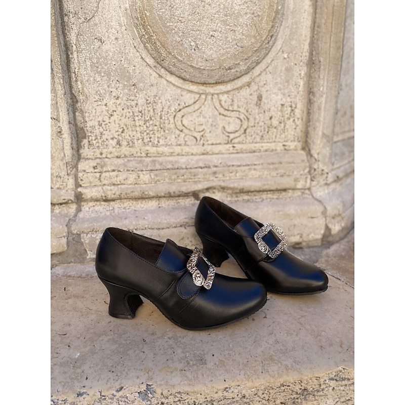 Rococo Baroque Victorian Shoes Fancy Dress Women's Royal Halloween Carnival Masquerade Performance Party / Evening Masquerade Adults' Shoes3