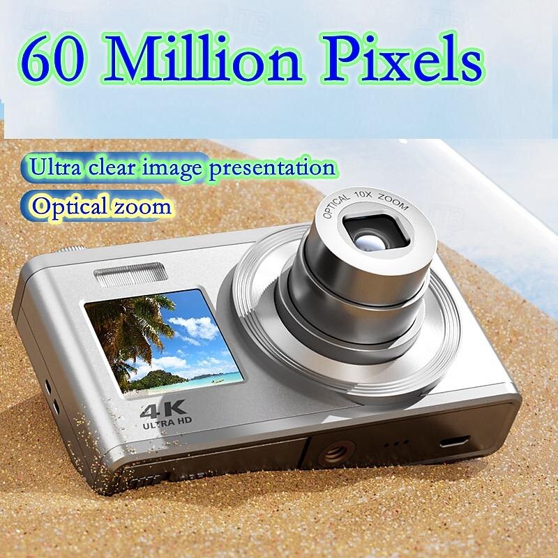 4k Optical Zoom Digital Camera Point and Shoot Digicam with Dual Display Compact Travel Camera3